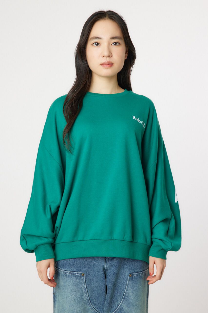 RODEO CROWNS「ドルマンバックロゴスウェット」|パーカー|