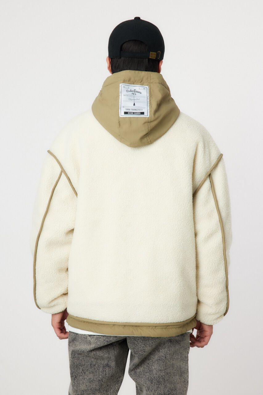 RODEO CROWNS「フーデッド ボアジャケット」|その他|