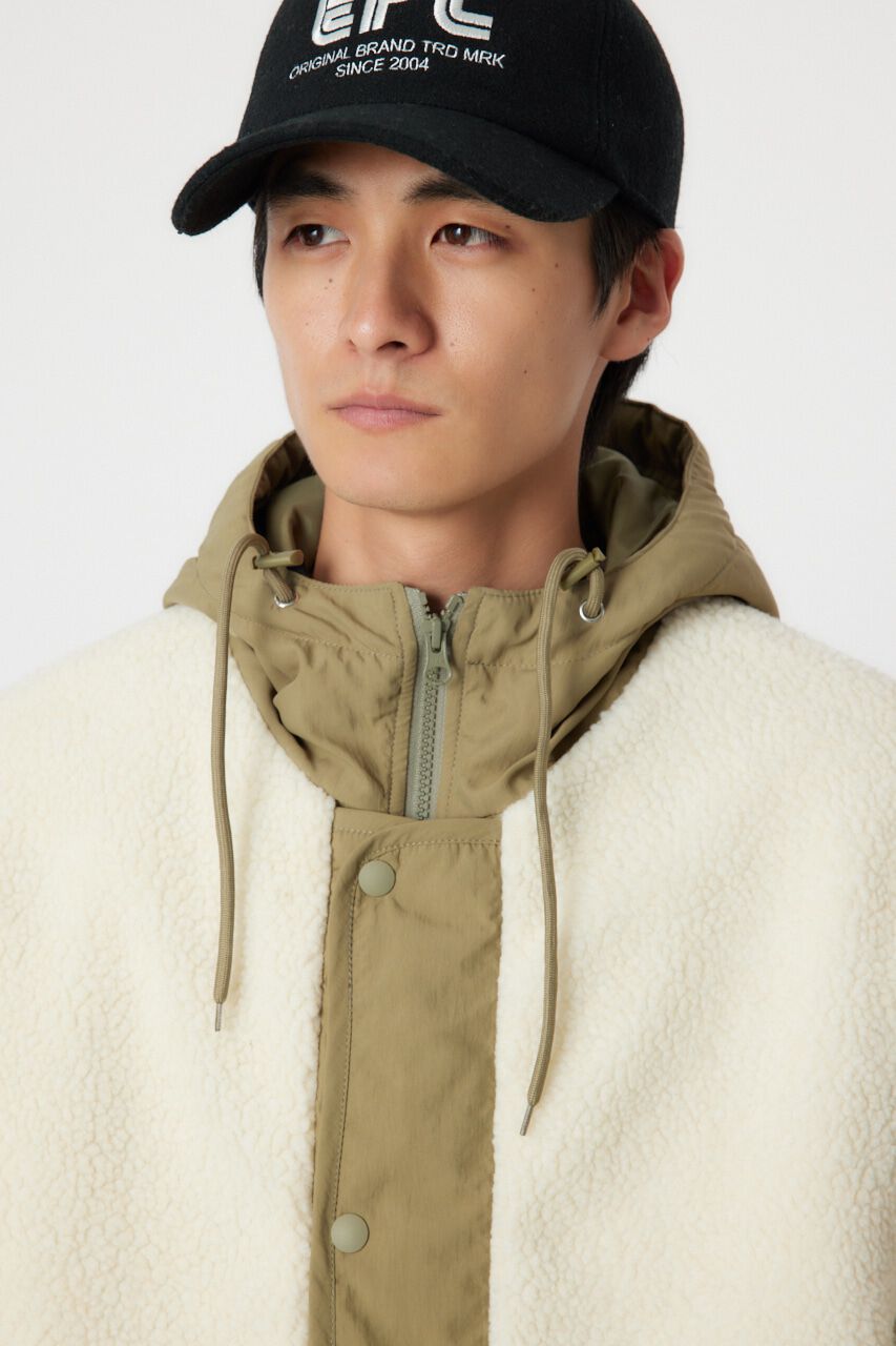 RODEO CROWNS「フーデッド ボアジャケット」|その他|