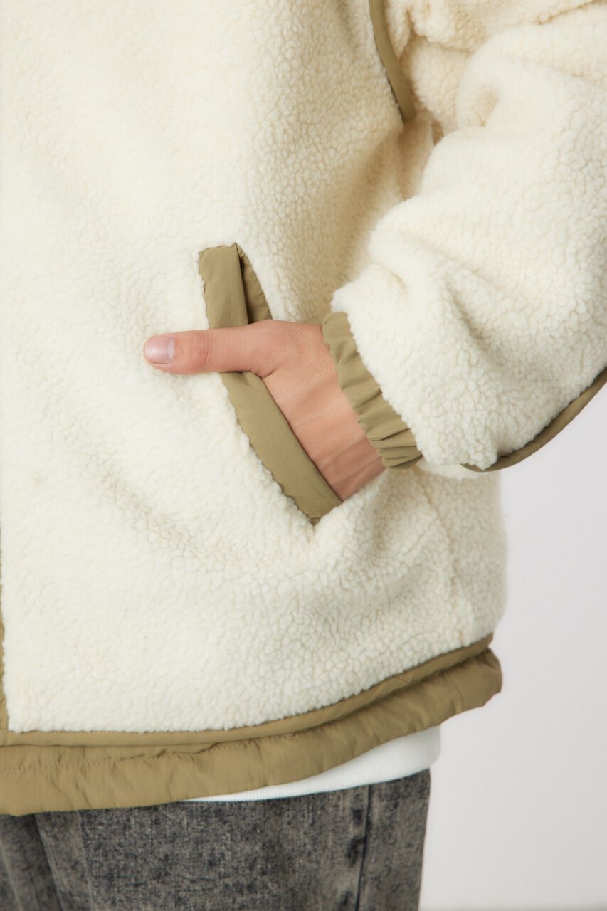 RODEO CROWNS「フーデッド ボアジャケット」|その他|