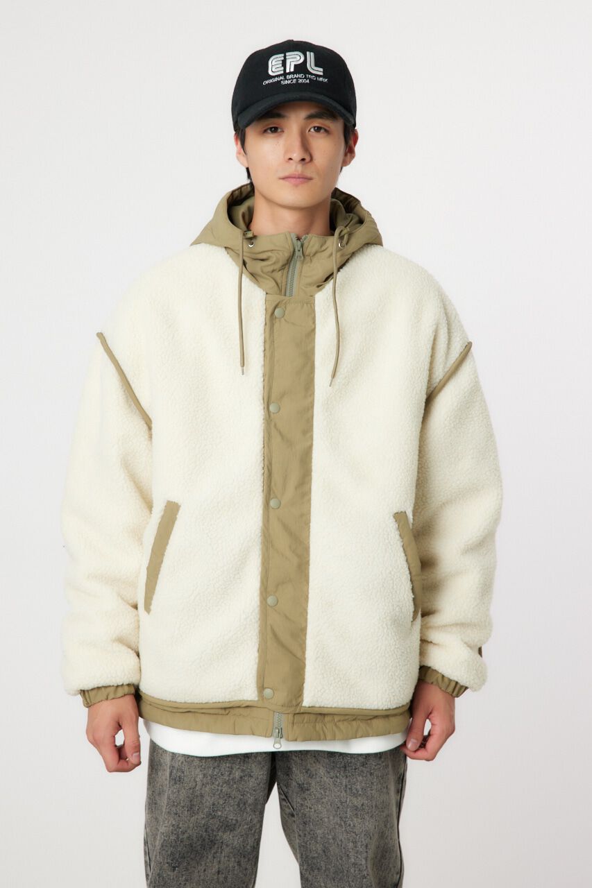 RODEO CROWNS「フーデッド ボアジャケット」|その他|