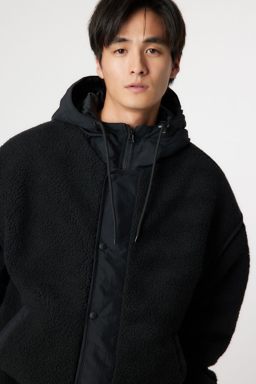 RODEO CROWNS「フーデッド ボアジャケット」|その他|