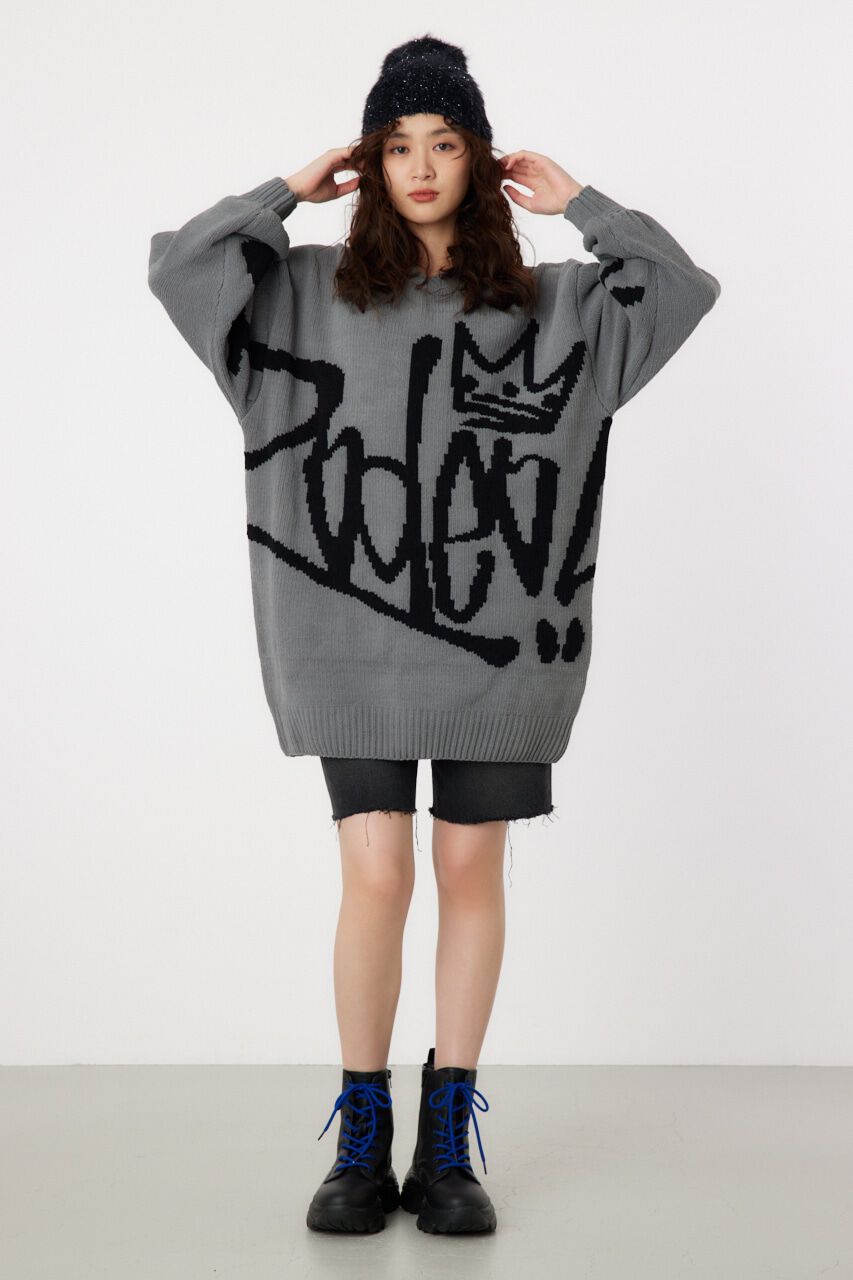 RODEO CROWNS「2WAY モールロゴニットワンピース」|ワンピース|