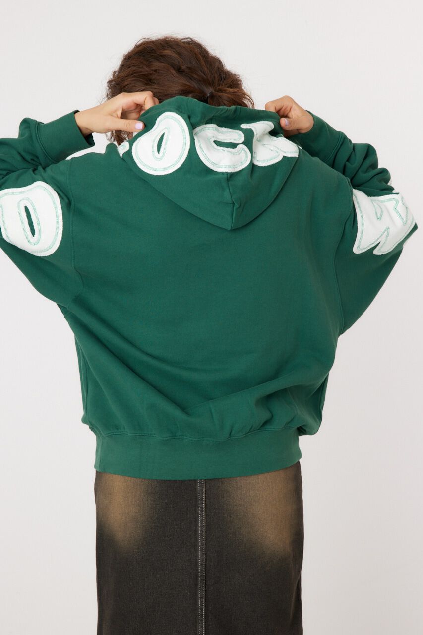 RODEO CROWNS「リバースパッチLOGOパーカー」|パーカー|