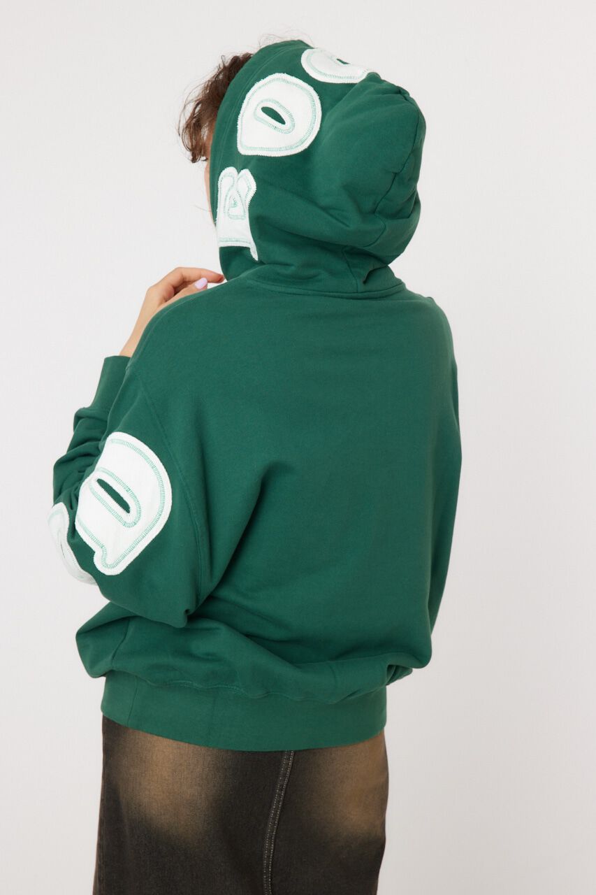 RODEO CROWNS「リバースパッチLOGOパーカー」|パーカー|