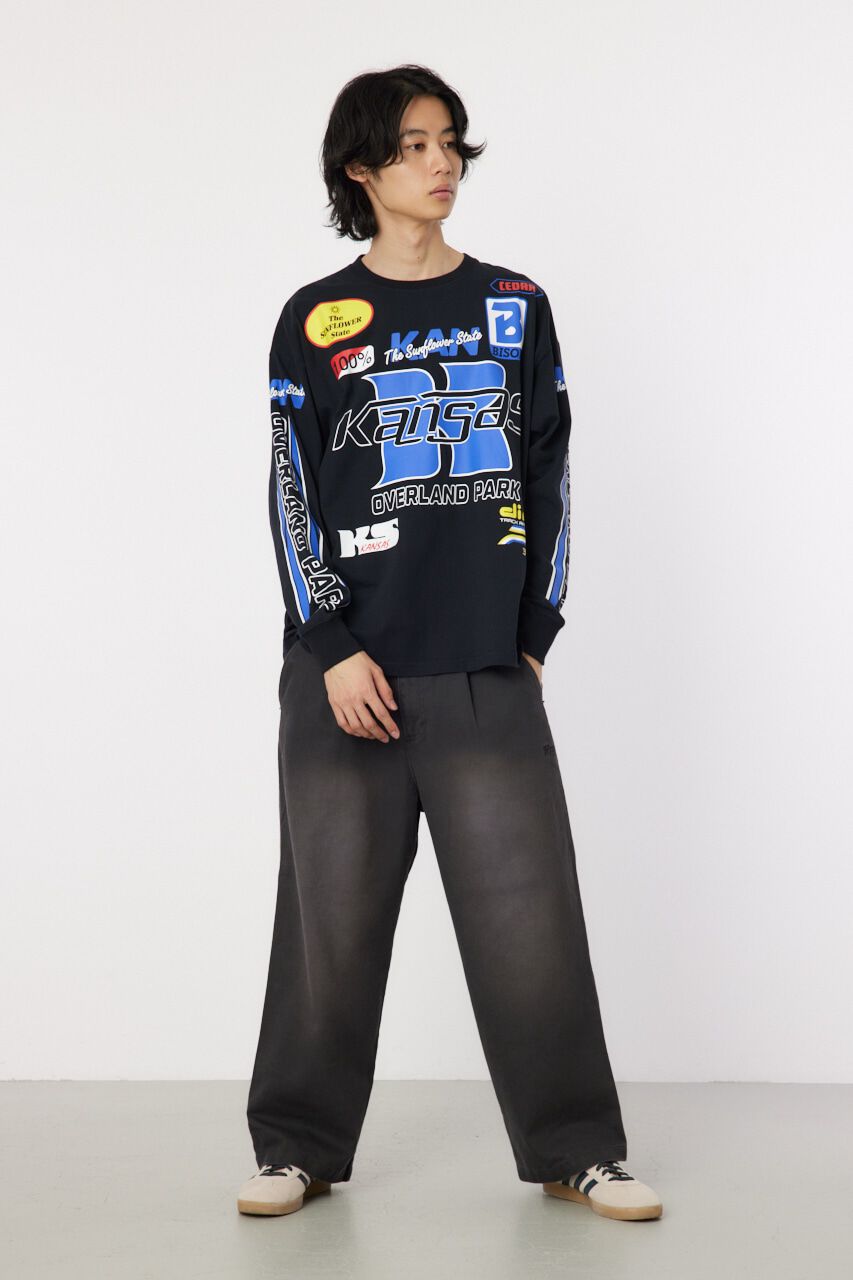 RODEO CROWNS「レーシング ロングスリーブTシャツ」|Tシャツ・カットソー|