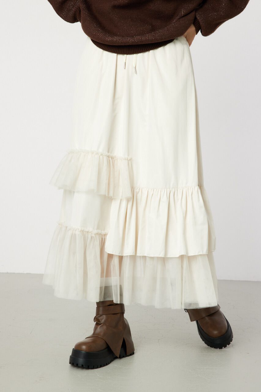 RODEO CROWNS「チュールフリルスカート」|スカート|