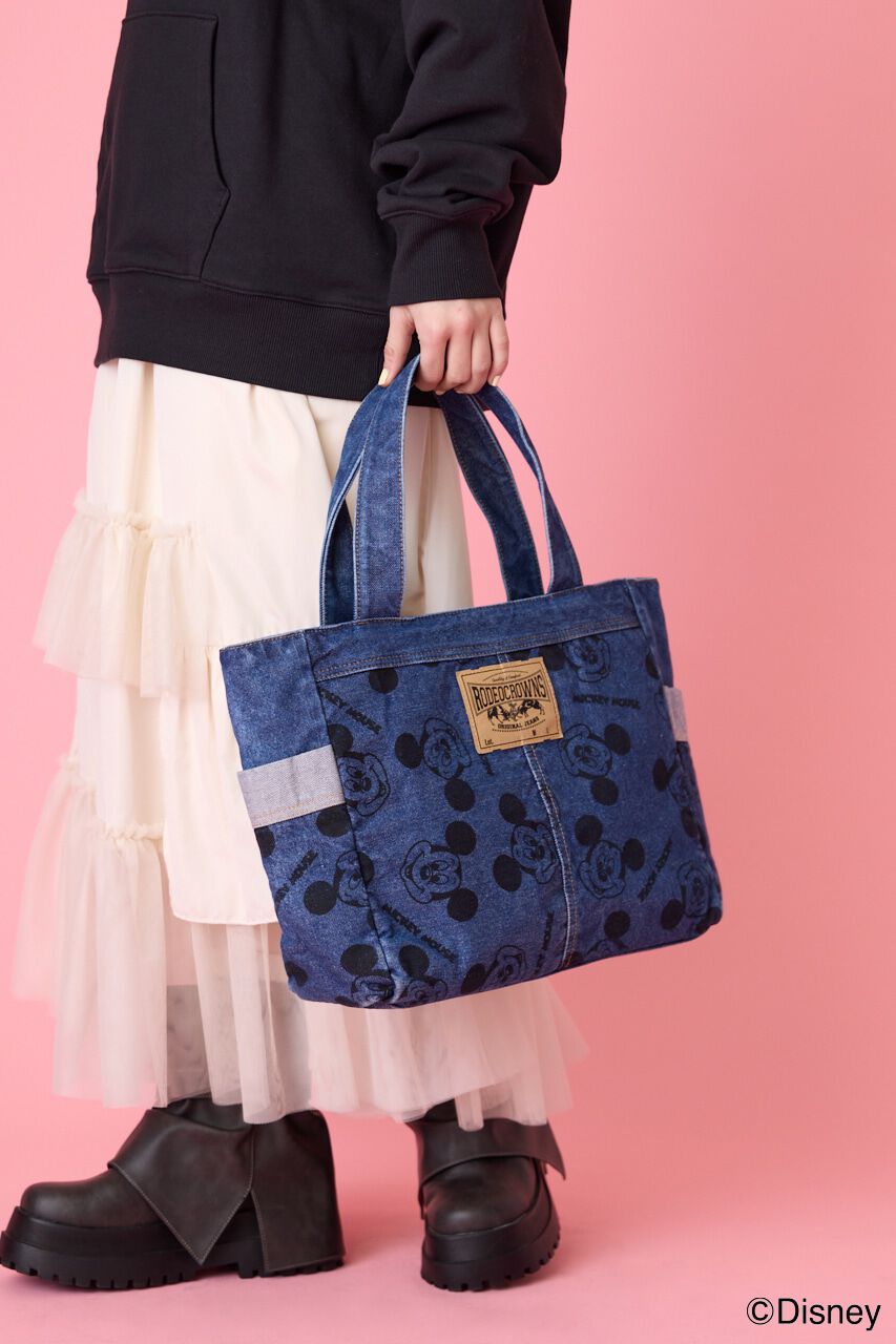 RODEO CROWNS「(ミッキー＆ミニー)デニムトートバッグ」|その他|