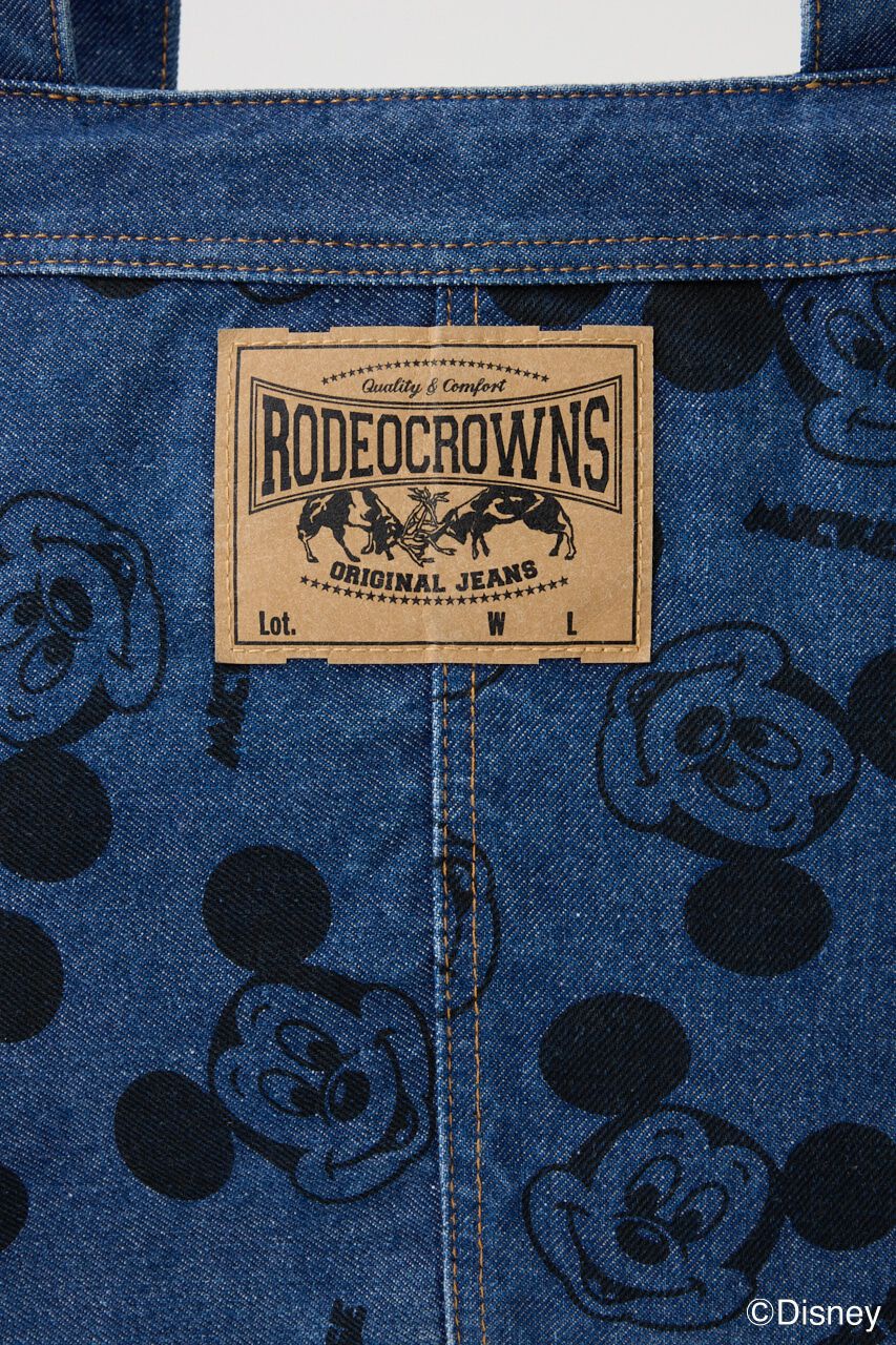 RODEO CROWNS「(ミッキー＆ミニー)デニムトートバッグ」|その他|