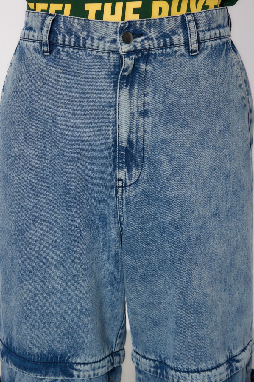 RODEO CROWNS「コンバーチブルデニムパンツ」|デニム|