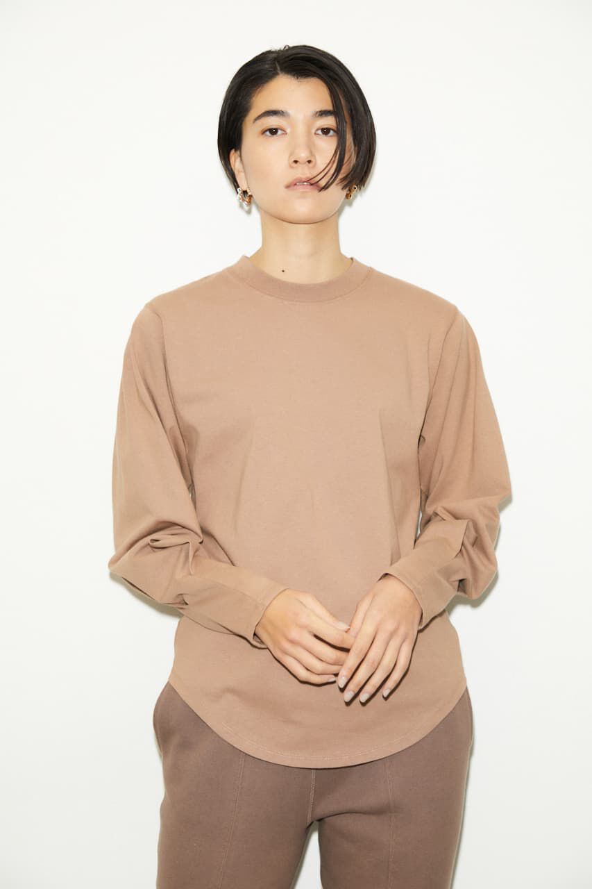 SLY「TUCK SLEEVE L／S トップス」|Tシャツ・カットソー|