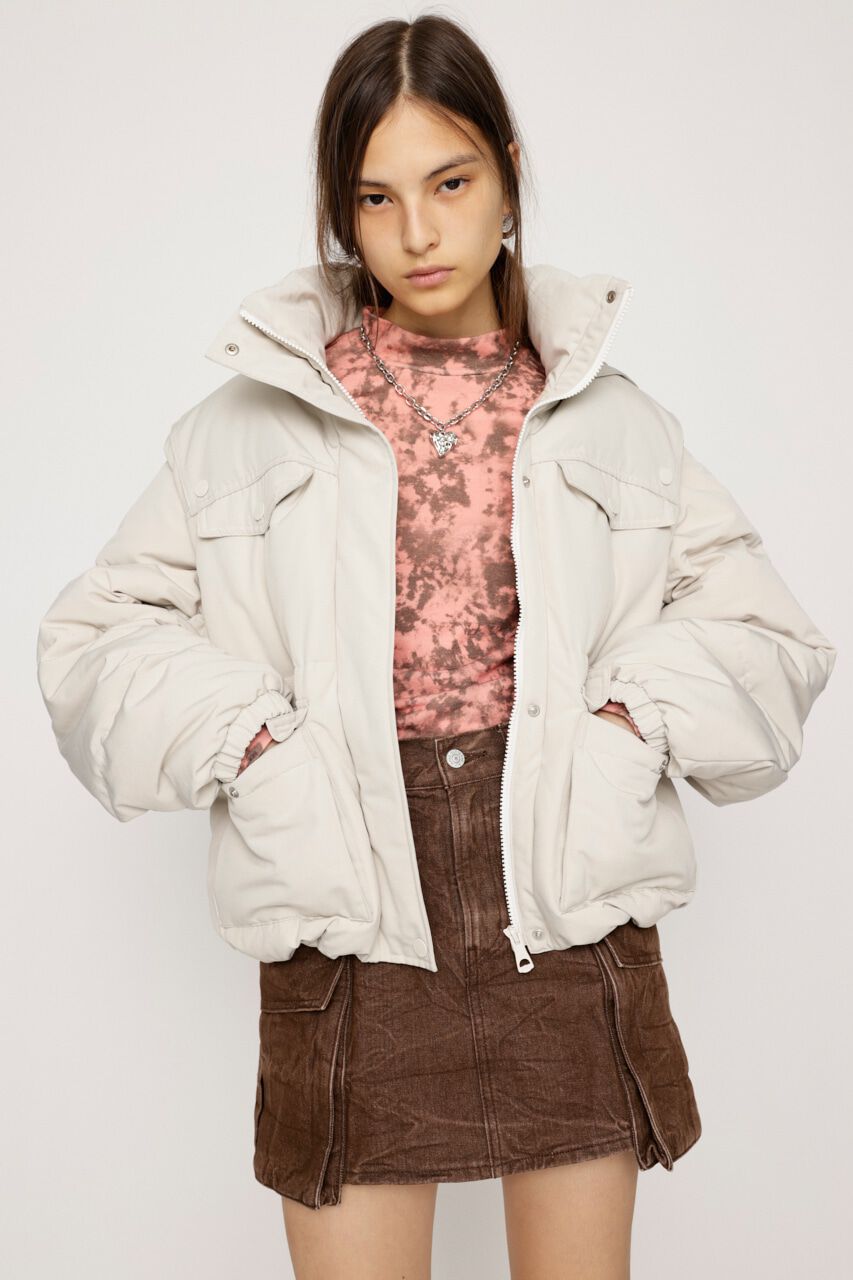 SLY「MANYWAY 4 POCKET PUFFER ジャケット」|ブルゾン・スタジャン|