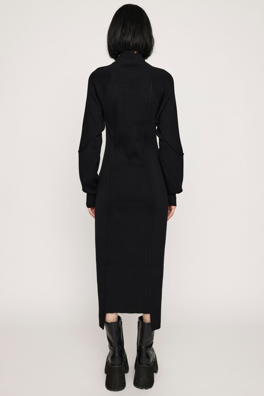 SLY「ASYMMETRY HEM RIB ロングワンピース」|ワンピース|