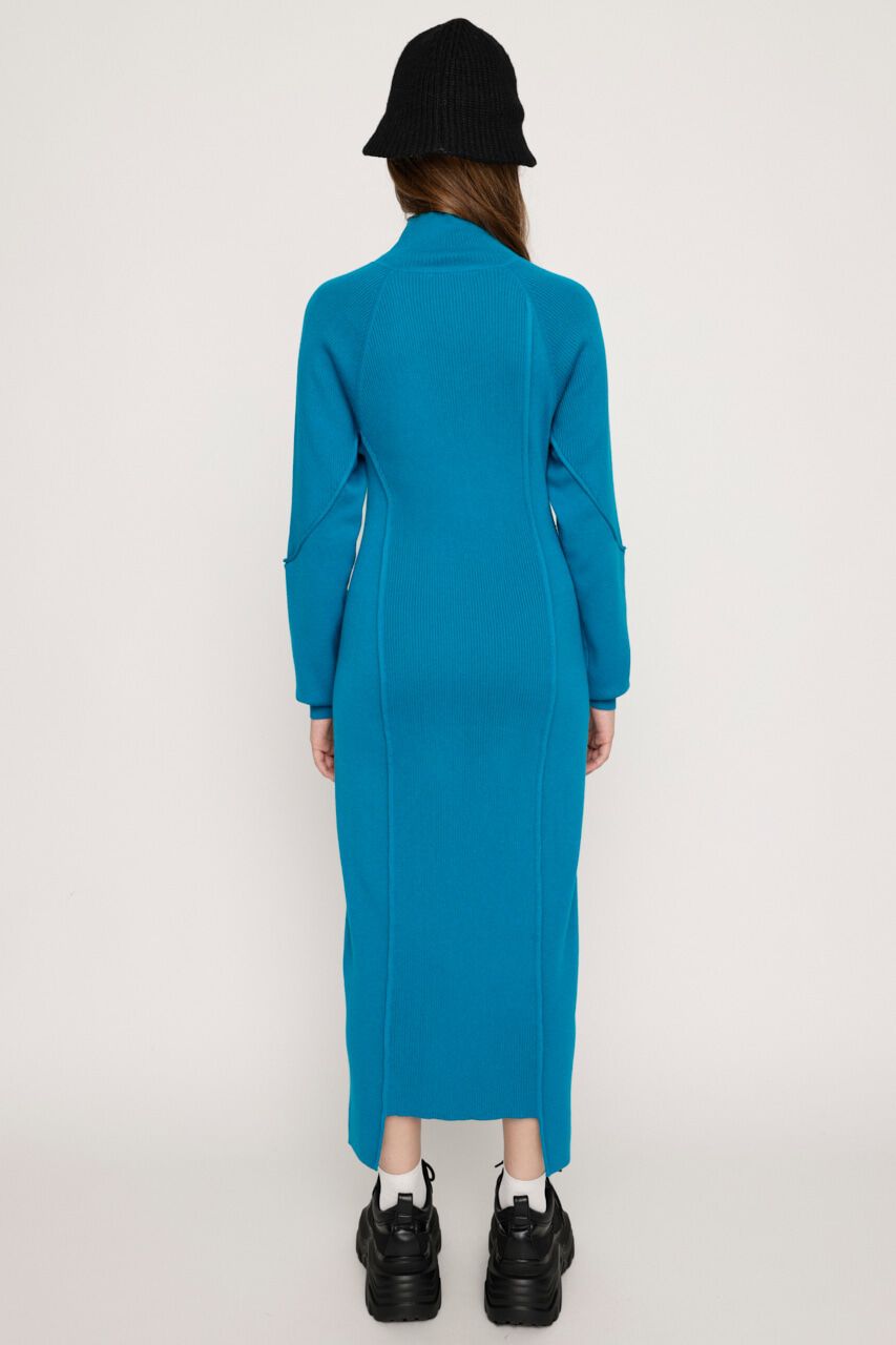 SLY「ASYMMETRY HEM RIB ロングワンピース」|ワンピース|