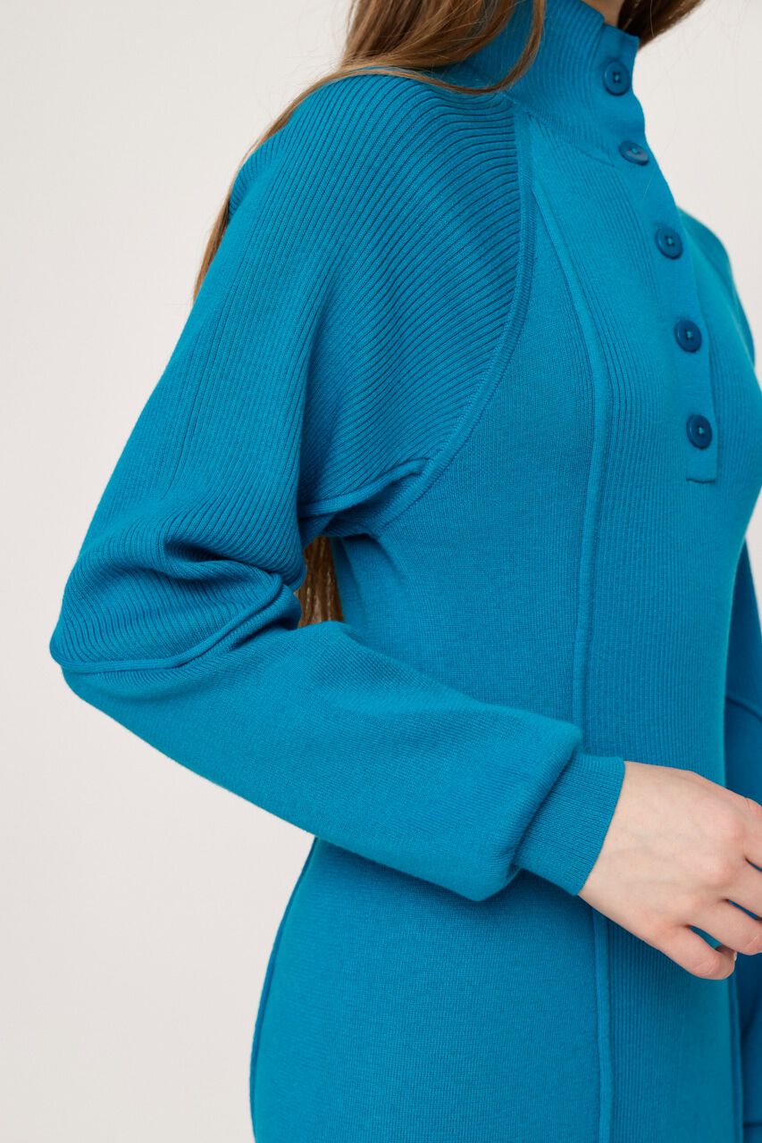 SLY「ASYMMETRY HEM RIB ロングワンピース」|ワンピース|