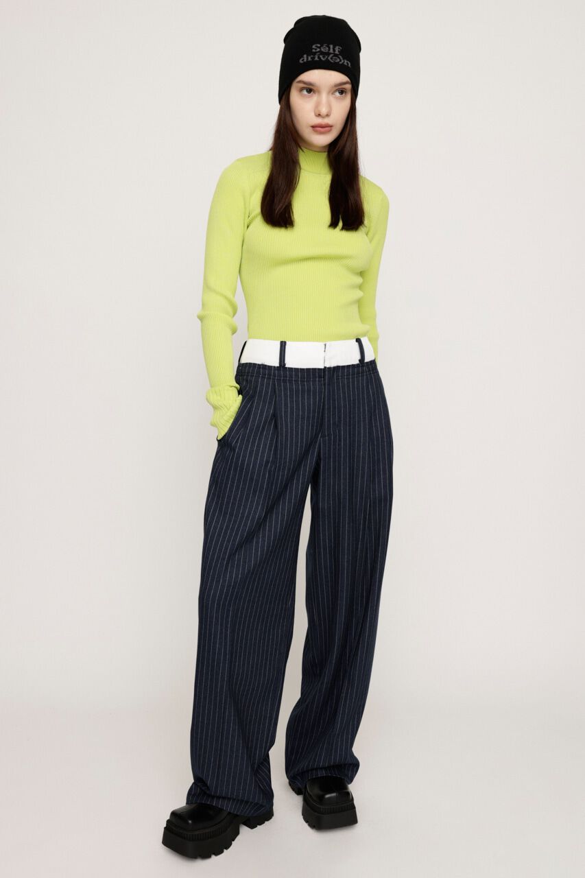 SLY「2 TUCKS LAYER STRAIGHT パンツ」|その他|