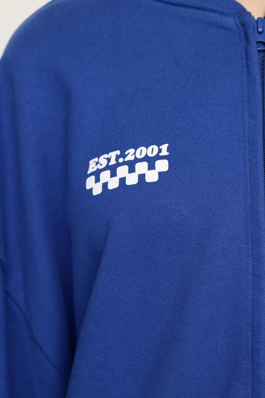 SLY「W FRONT LOGO ZIP UP スウェット」|Tシャツ・カットソー|