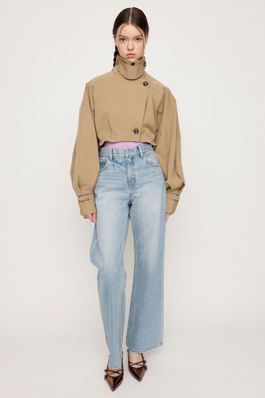 SLY「CROP VOLUME TRENCH ジャケット」|その他|
