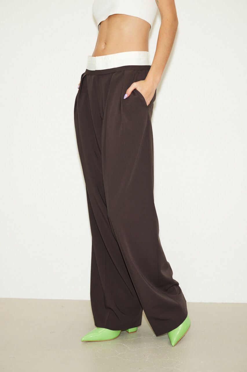 SLY「WAIST FOLD MANISH トラウザー」|その他|