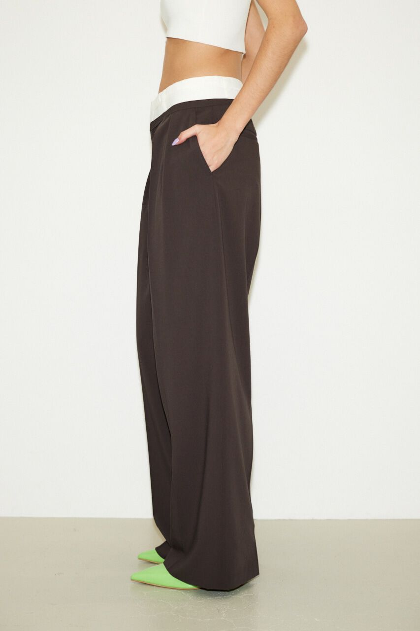 SLY「WAIST FOLD MANISH トラウザー」|その他|