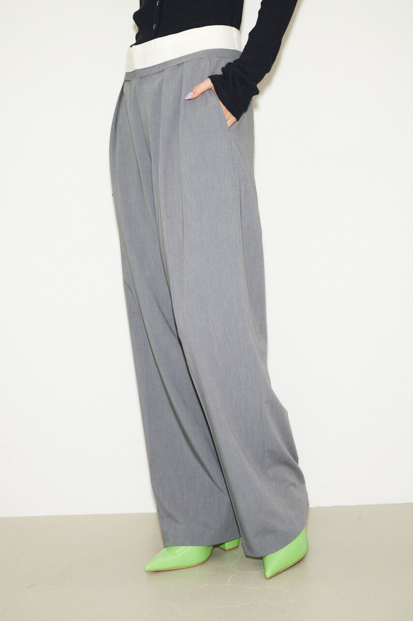 SLY「WAIST FOLD MANISH トラウザー」|その他|