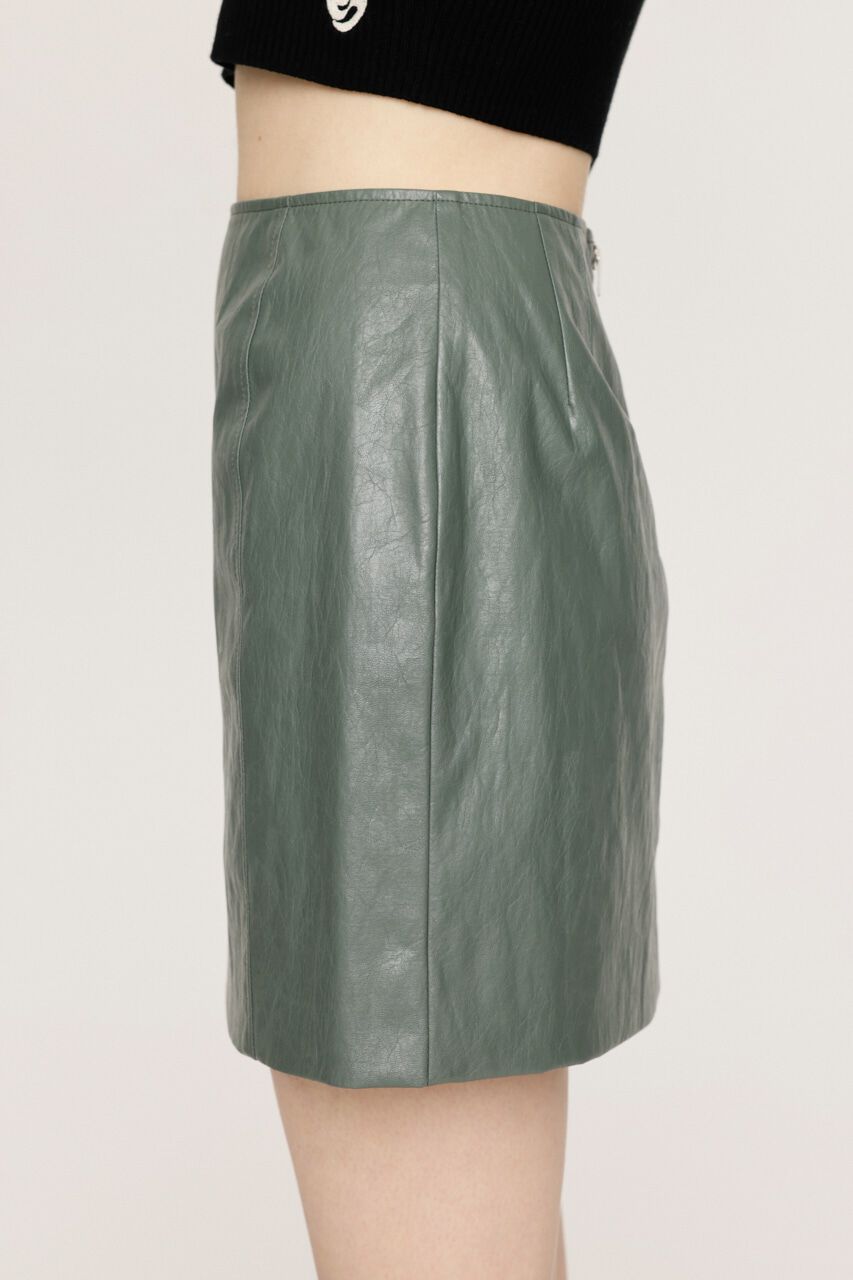 SLY「F／LEATHER TIGHT ショートスカート」|スカート|