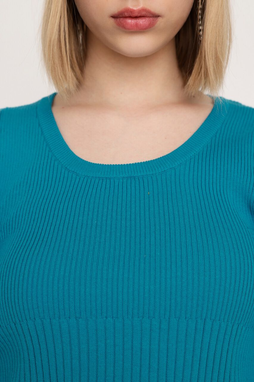 SLY「KNIT COMBI TUCK PUFF トップス」|ニット・セーター|