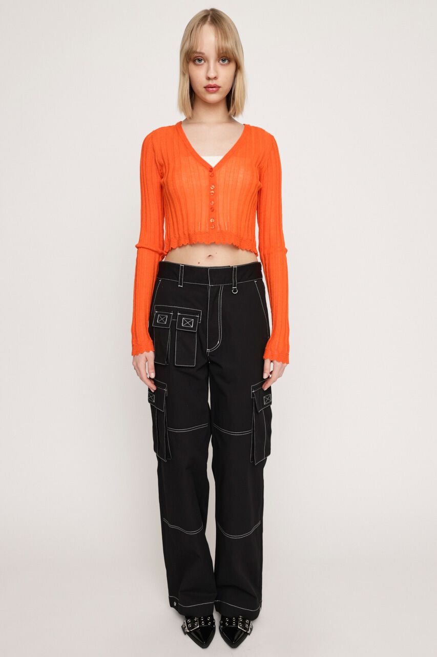 SLY「MANY POCKET STRAIGHT WORK パンツ」|その他|BLK