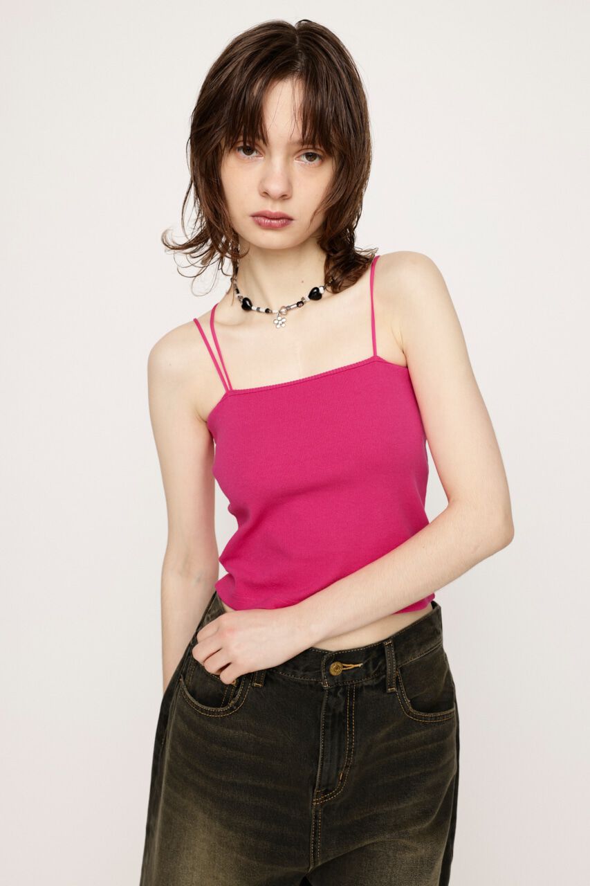 SLY「THIN STRAP 2WAY キャミソール」|タンクトップ|