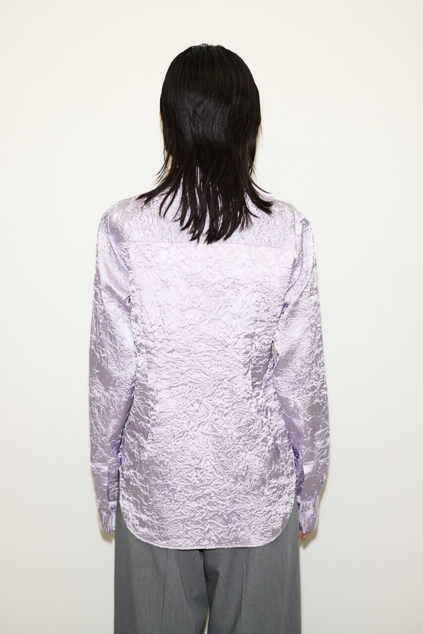 SLY「WRINKLE SATIN シャツ」|シャツ・ブラウス|