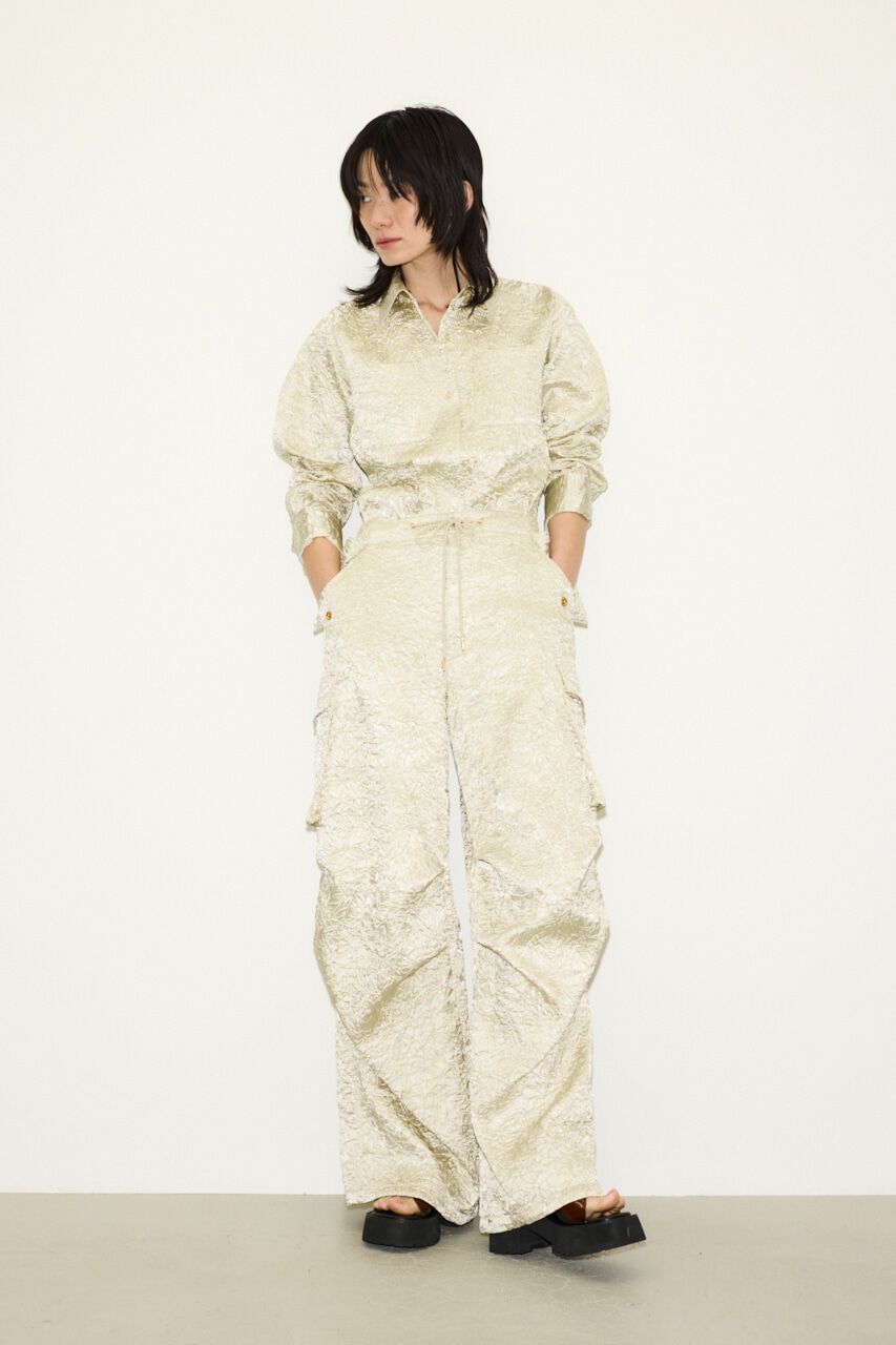 SLY「WRINKLE SATIN シャツ」|シャツ・ブラウス|