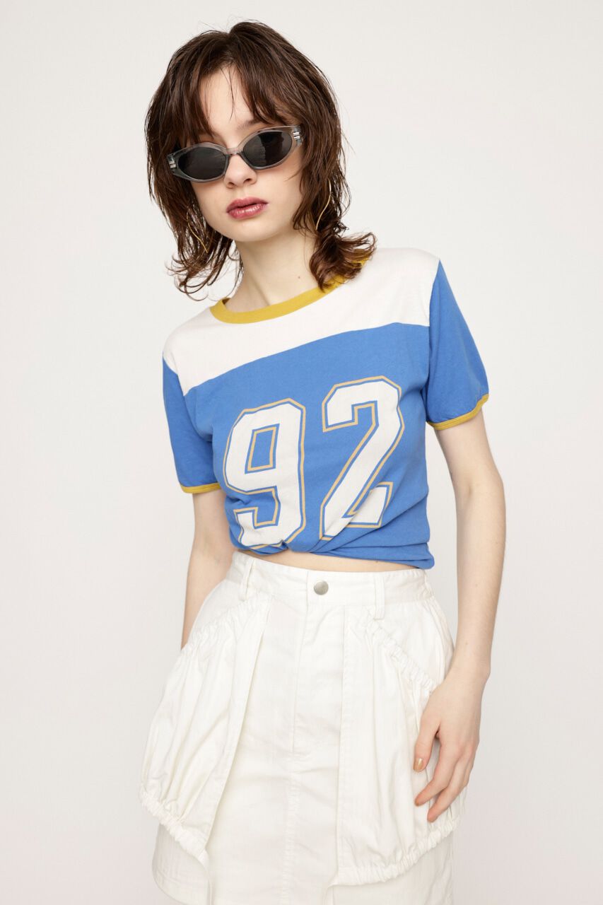 SLY「NUMBERING Tシャツ」|Tシャツ・カットソー|BLU