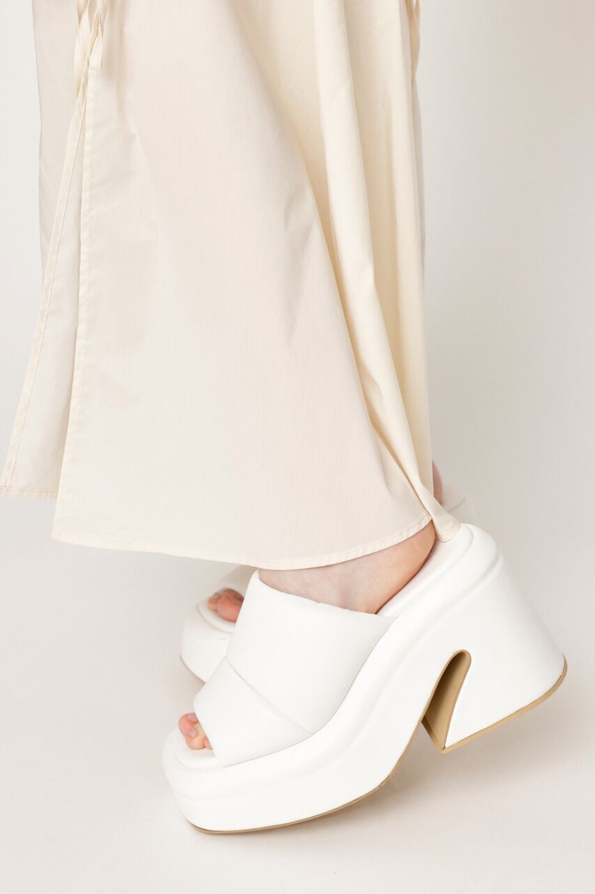 SLY「CHUNKY PUFFER サンダル」|サンダル|WHT