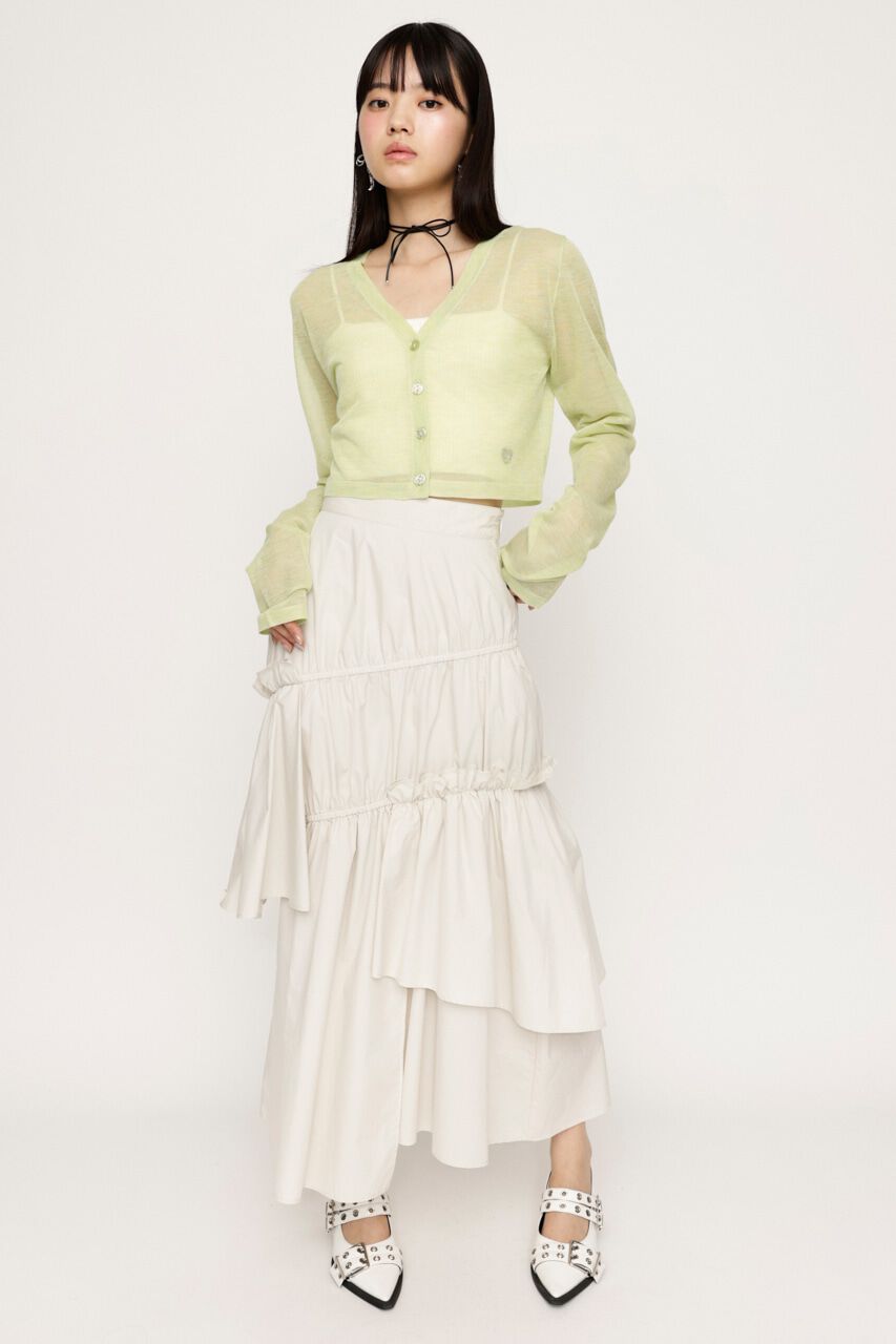 SLY「ASYMMETRY FRILL スカート」|スカート|