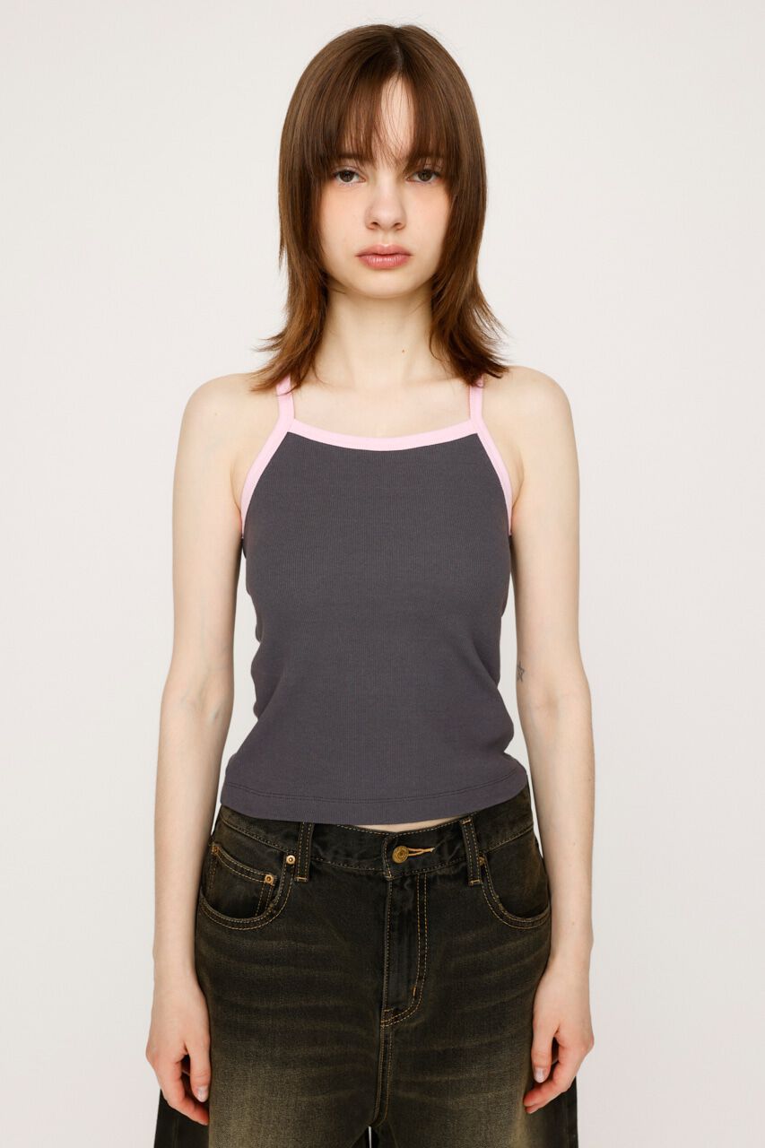 SLY「BACK AMERICAN SLEEVE キャミソール」|キャミソール|