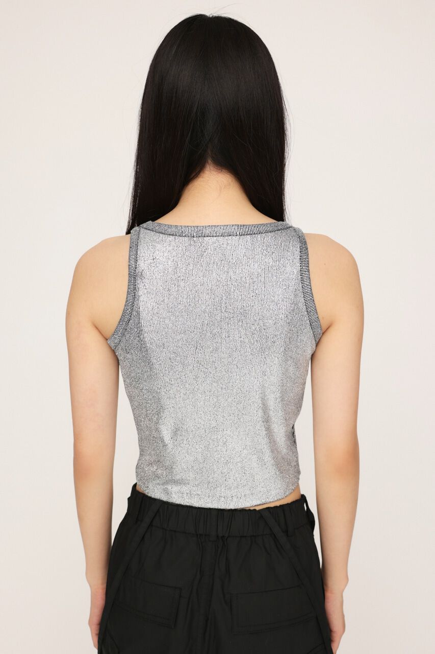 SLY「METALIC CUT タンクトップ」|タンクトップ|