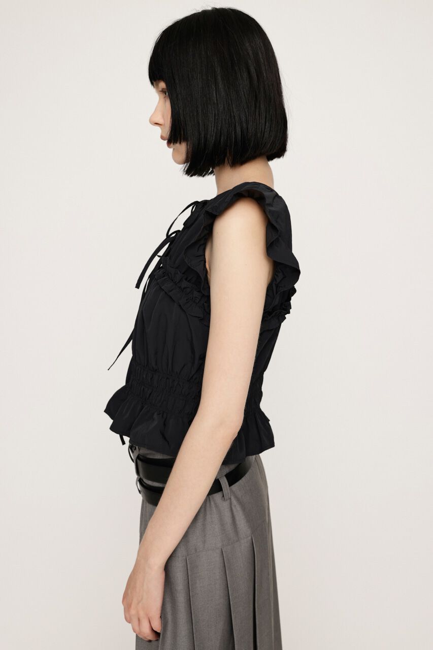 SLY「2WAY RIBBON FRILL トップス」|タンクトップ|