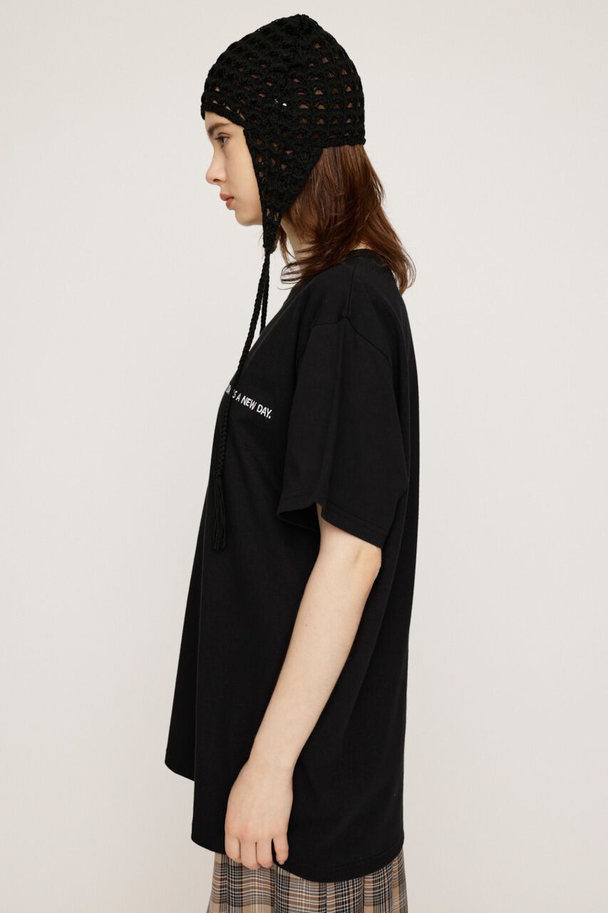 SLY「RANDOM LOGO PRINT Tシャツ」|Tシャツ・カットソー|