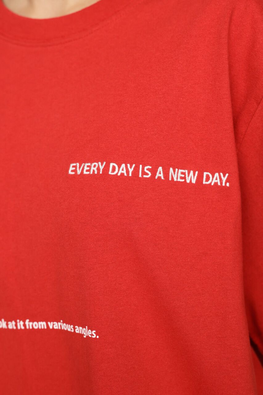 SLY「RANDOM LOGO PRINT Tシャツ」|Tシャツ・カットソー|