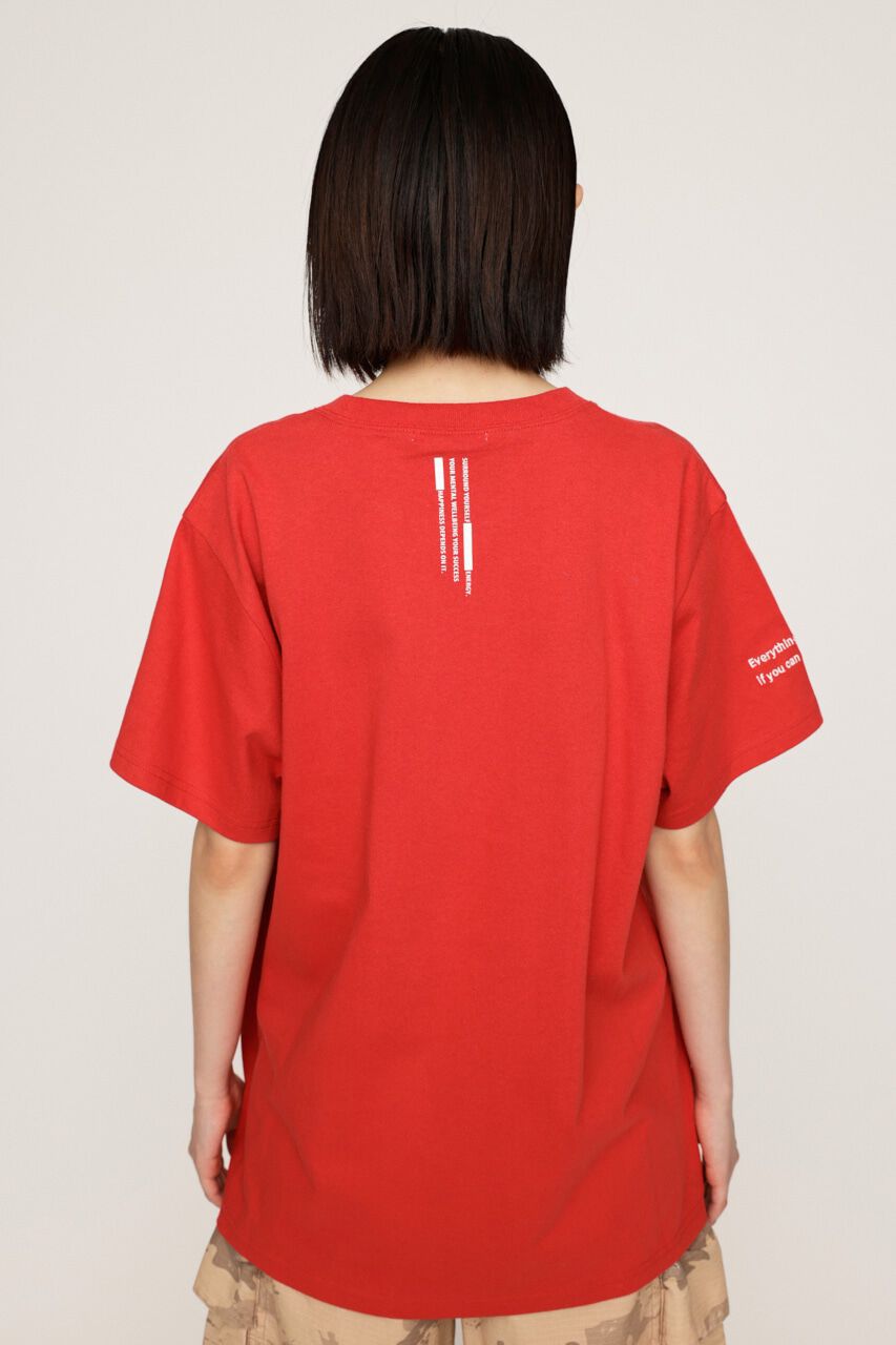 SLY「RANDOM LOGO PRINT Tシャツ」|Tシャツ・カットソー|