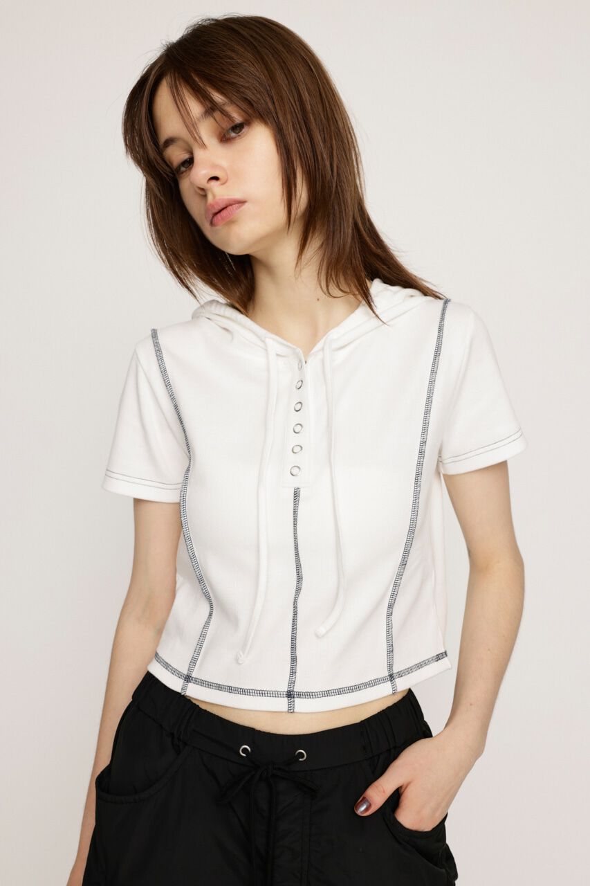 SLY「ROCK SEAM HOODIE」|Tシャツ・カットソー|