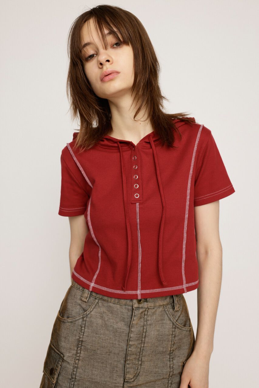 SLY「ROCK SEAM HOODIE」|Tシャツ・カットソー|