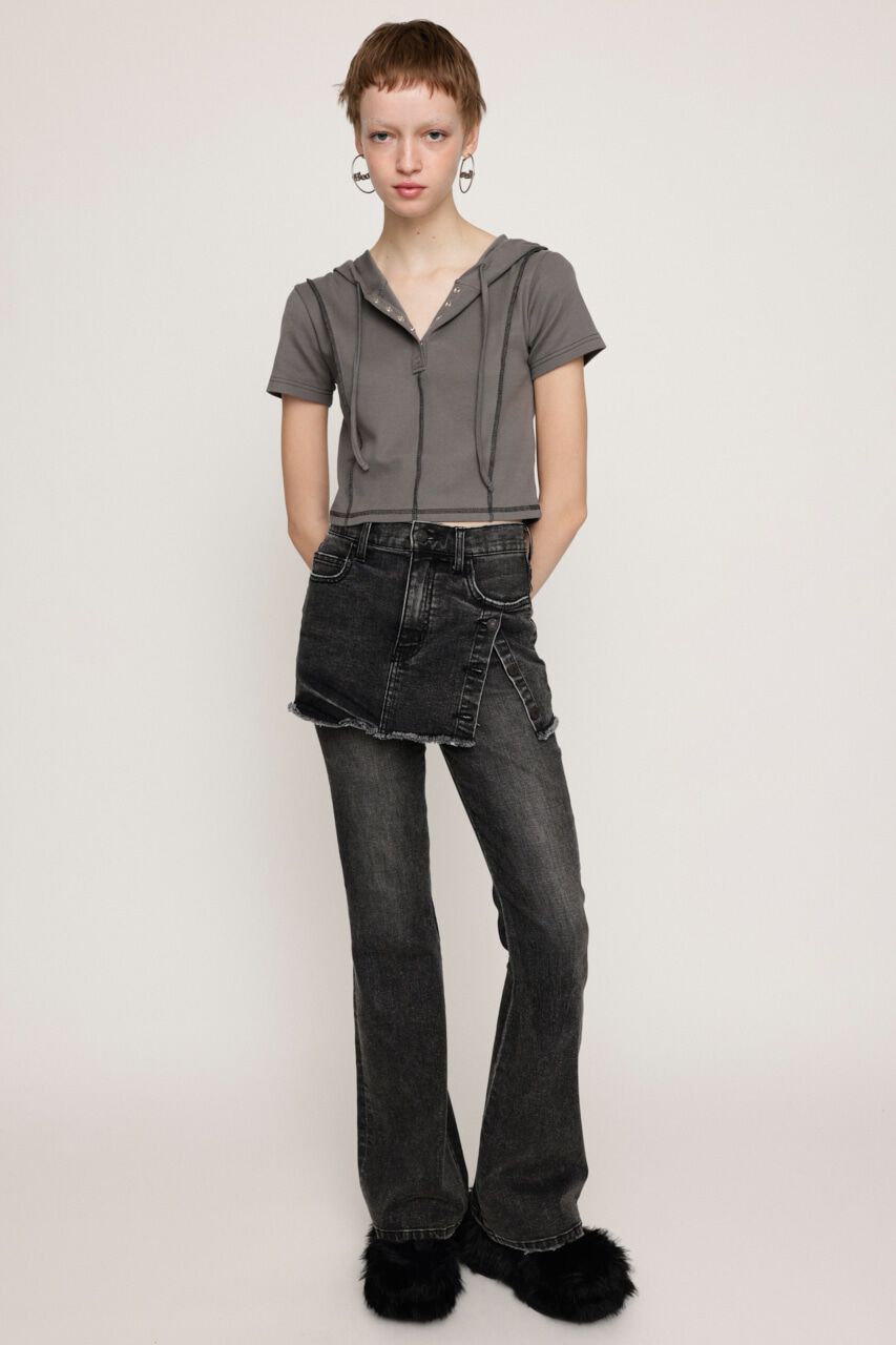 SLY「ROCK SEAM HOODIE」|Tシャツ・カットソー|