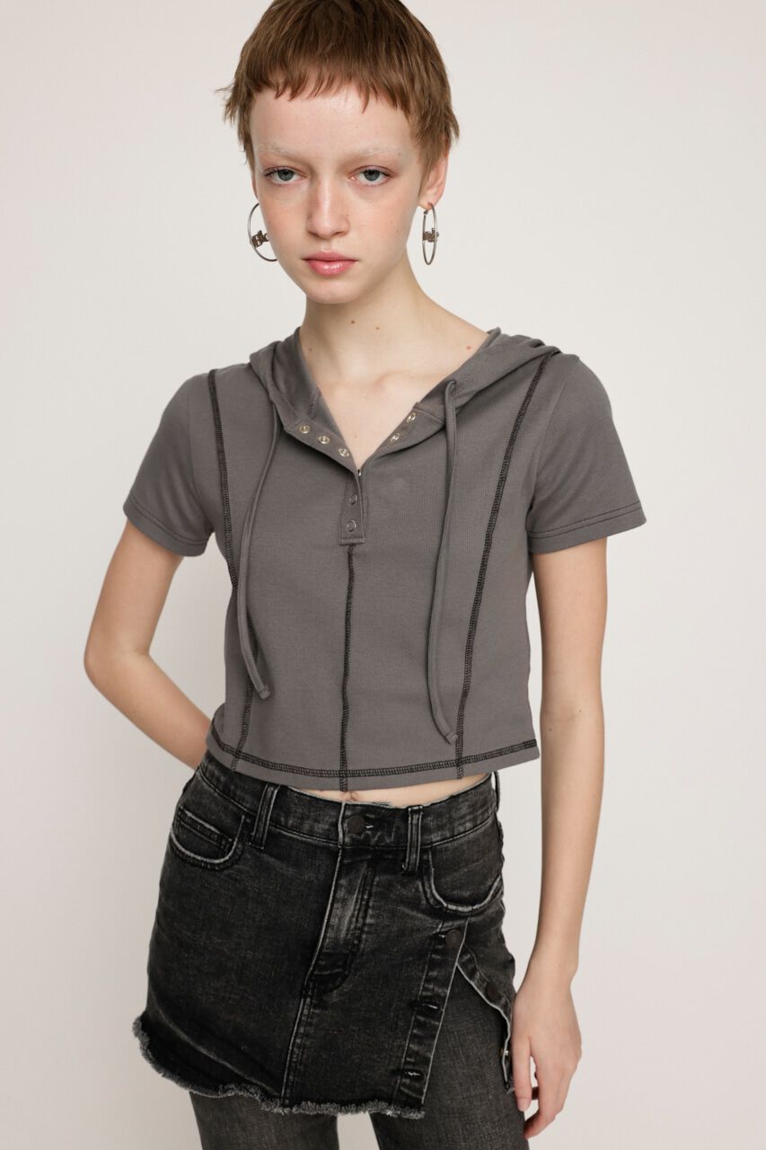 SLY「ROCK SEAM HOODIE」|Tシャツ・カットソー|