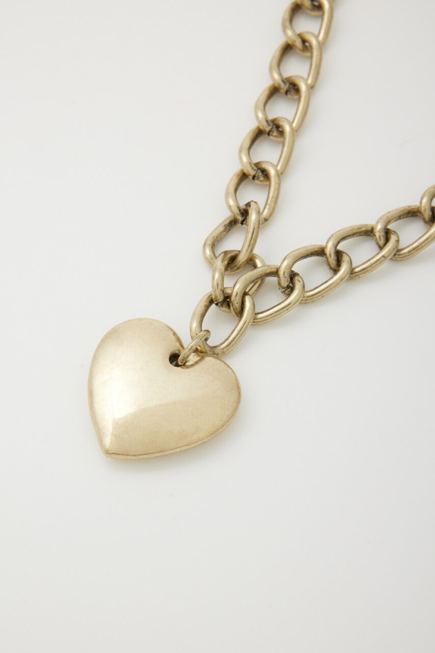 SLY「BOLD CHAIN HEART ネックレス」|ネックレス|