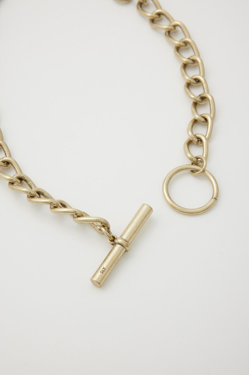 SLY「BOLD CHAIN HEART ネックレス」|ネックレス|