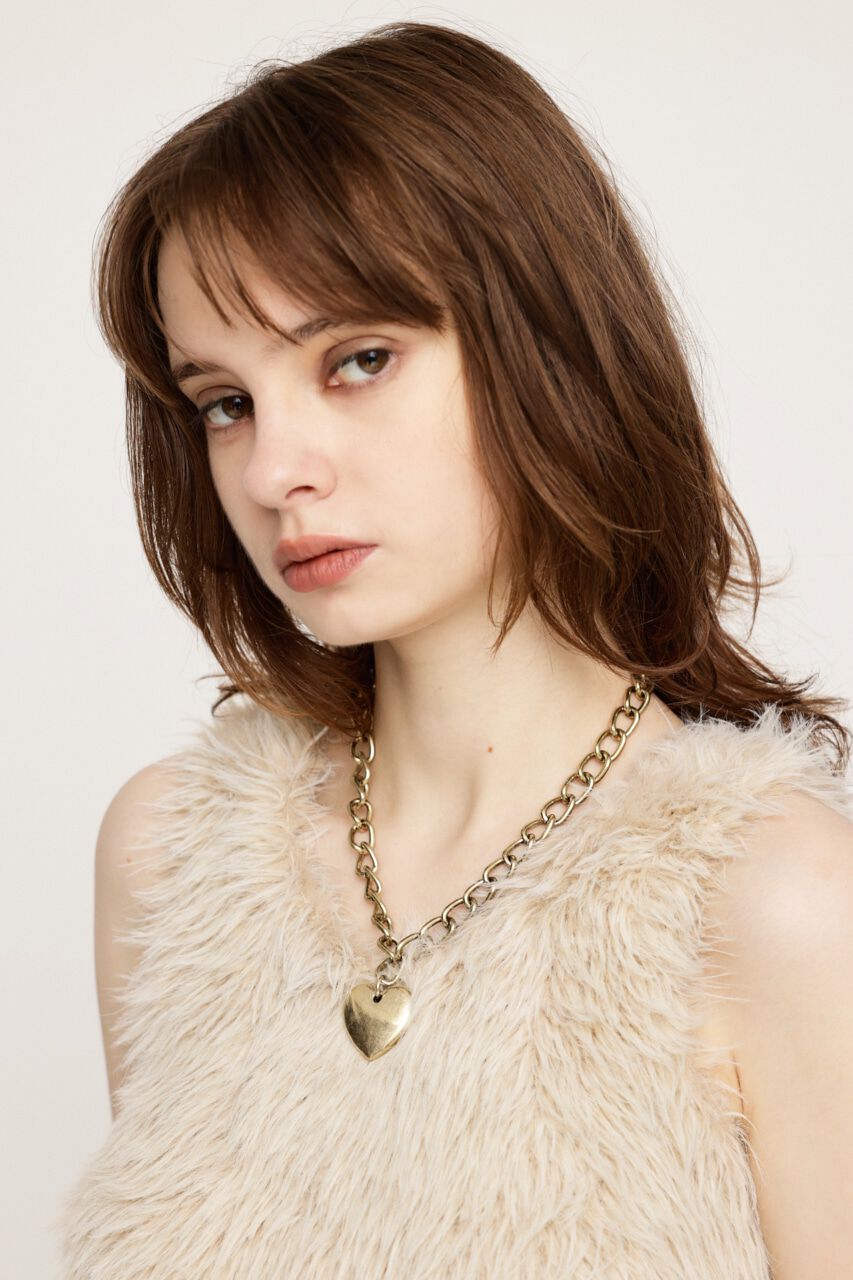 SLY「BOLD CHAIN HEART ネックレス」|ネックレス|