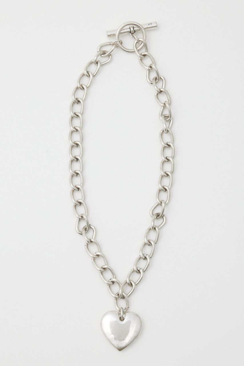 SLY「BOLD CHAIN HEART ネックレス」|ネックレス|SLV