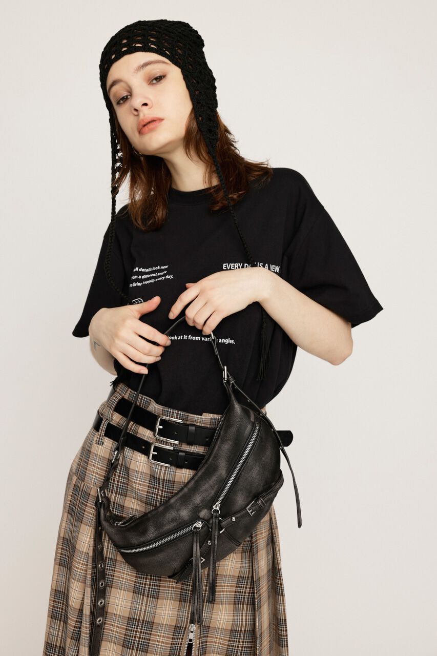 SLY「VINTAGE F／LEATHER バッグ」|その他|