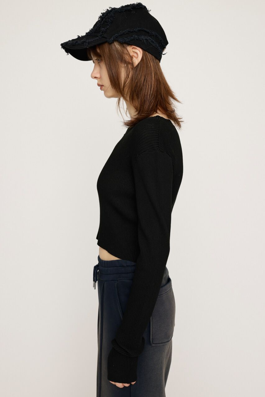 SLY「BASIC RIB トップス」|ニット・セーター|